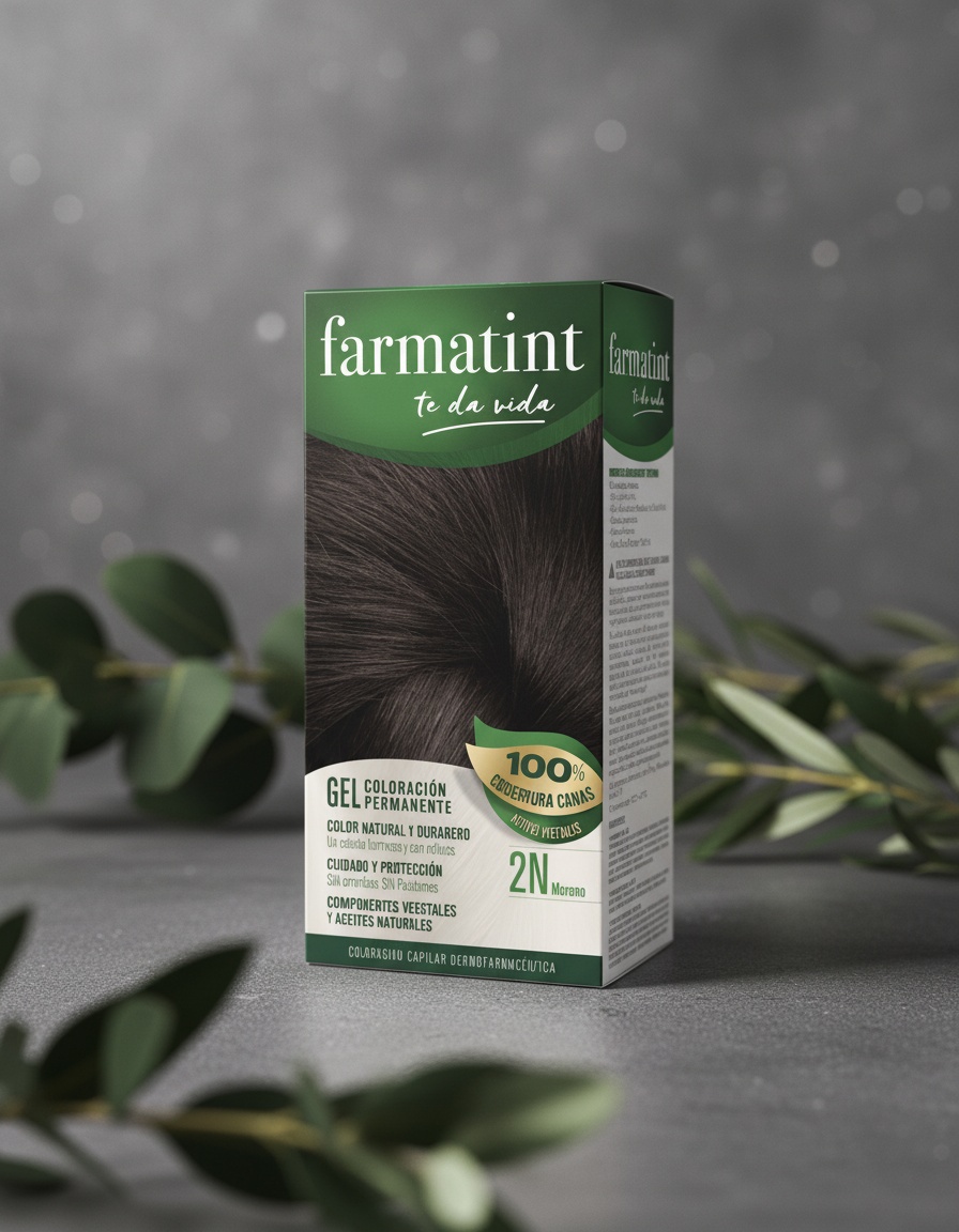FARMATINT GEL coloración permanente #2n-moreno 5 u - Afbeelding 2