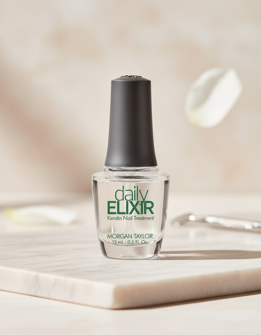 Morgan Taylor DAILY ELIXIR keratin nail tratment 15 ml - Afbeelding 2