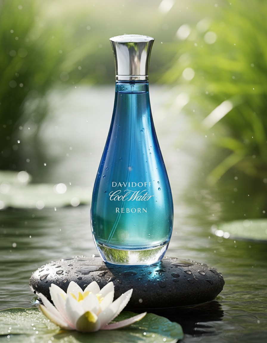 Davidoff COOL WATER WOMAN REBORN eau de toilette spray 100 ml - Afbeelding 2