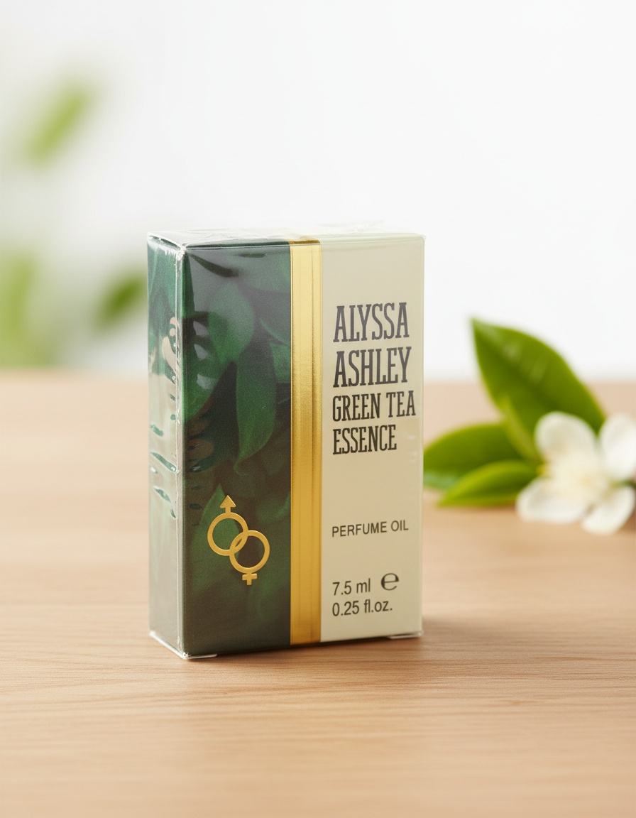 Alyssa ashley GREEN TEA ESSENCE perfume oil 7,5 ml - Afbeelding 2