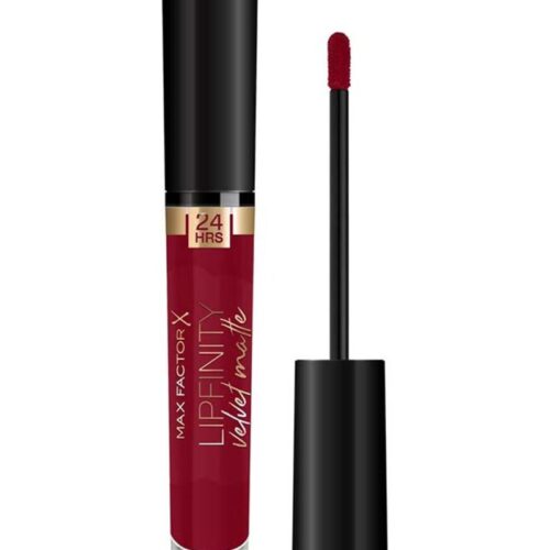 Max Factor Lipfinity Velvet Matte Liquid Lipstick 3.5ml - 90 Red Allure