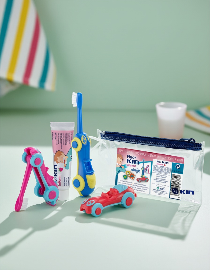 FLUORKIN INFANTIL VIAJE COCHE set 3 pz - Afbeelding 2