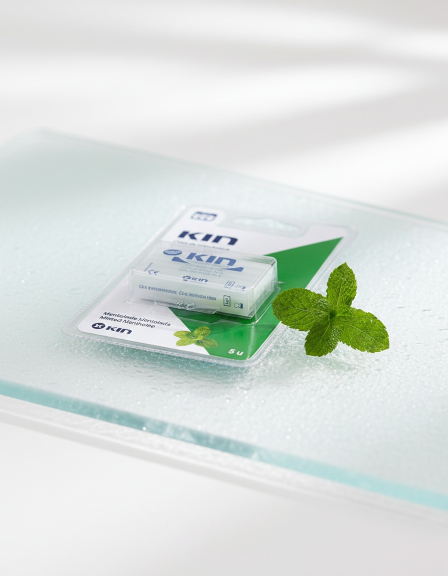 KIN CERA de ortodoncia mentolada 5 u - Afbeelding 2