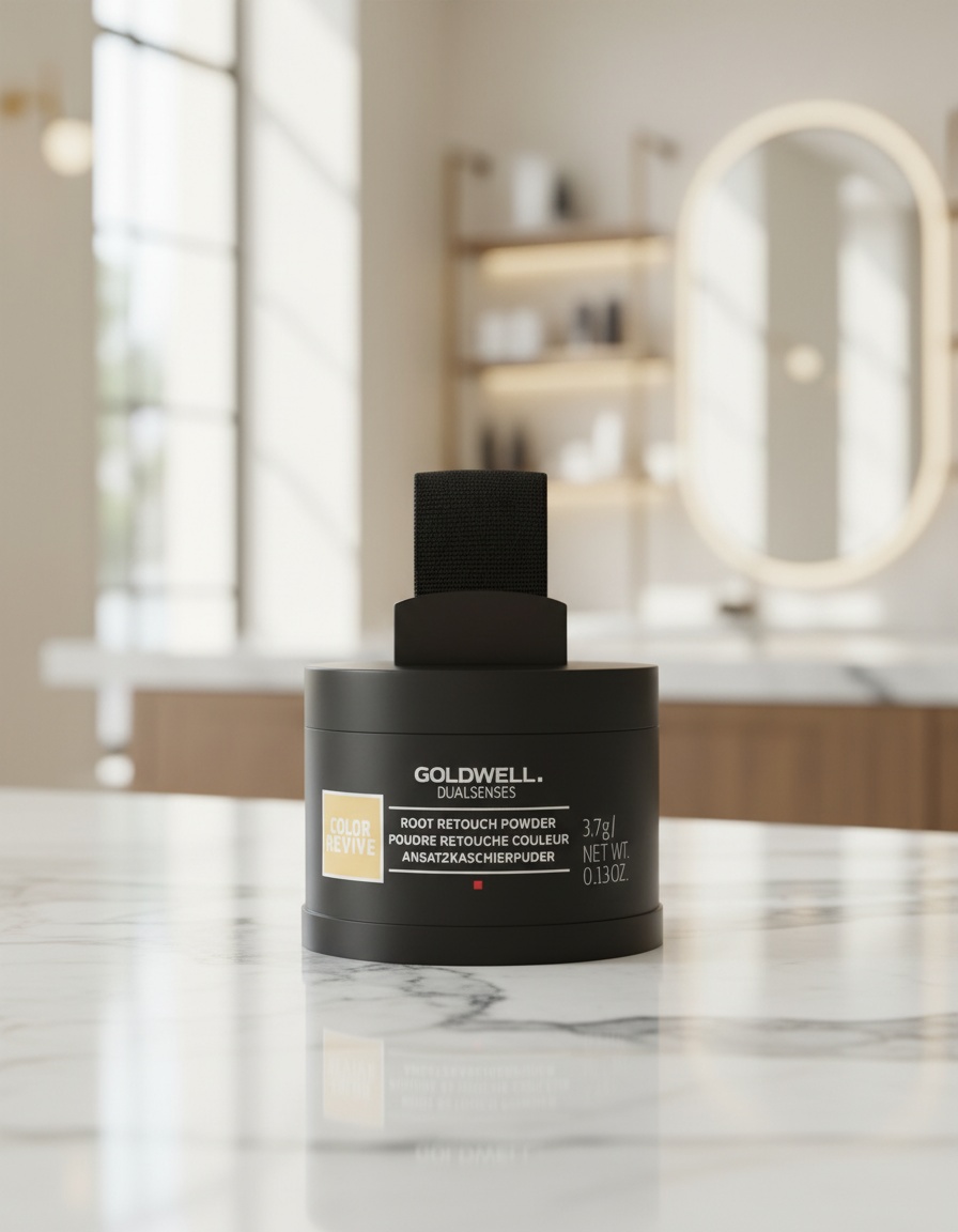 Goldwell COLOR REVIVE root retouch powder #light blonde 3,7 gr - Afbeelding 2