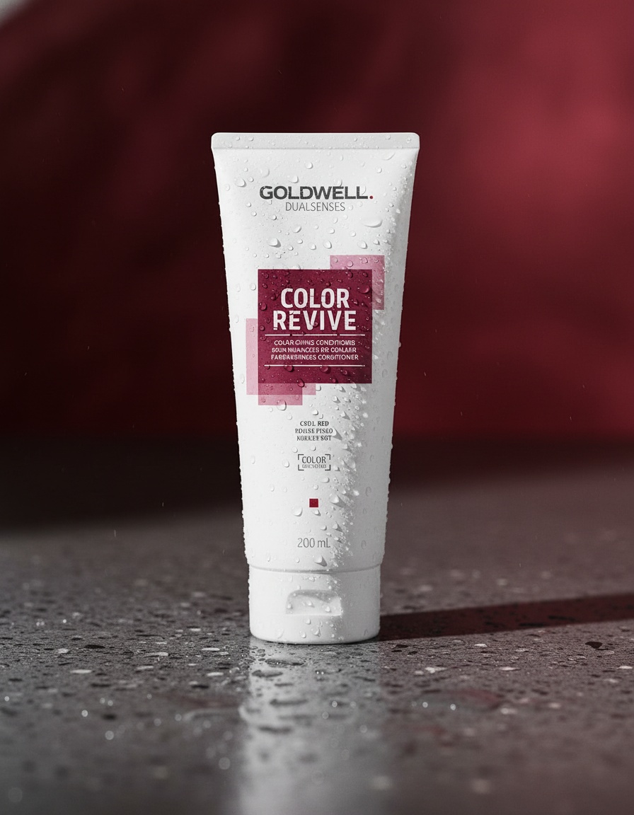 Goldwell COLOR REVIVE color giving conditioner #cool red 200 ml - Afbeelding 2