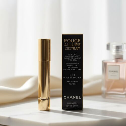 Chanel ROUGE ALLURE L'EXTRAIT lipstick refill #824 rose invincible 2 gr