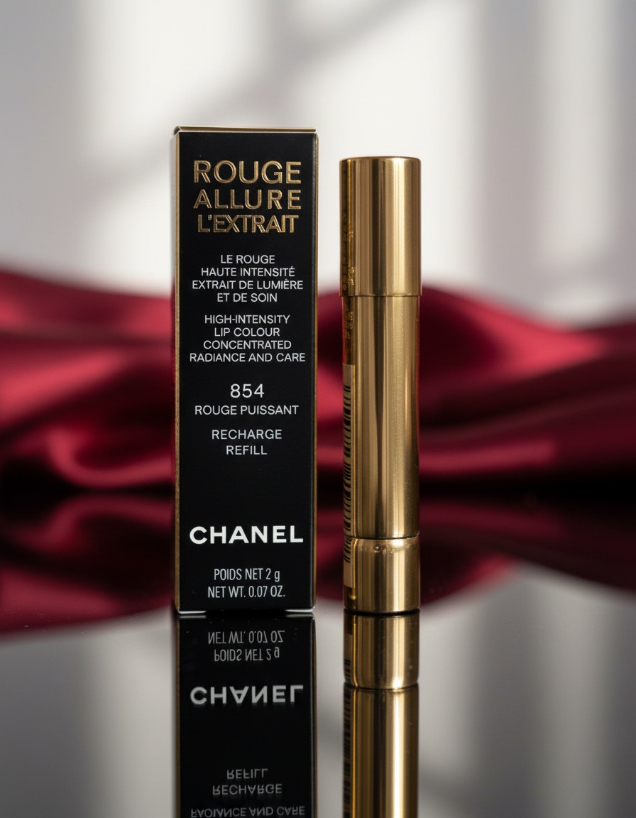 Chanel ROUGE ALLURE L'EXTRAIT lipstick refill #854 rouge puissant 2 gr