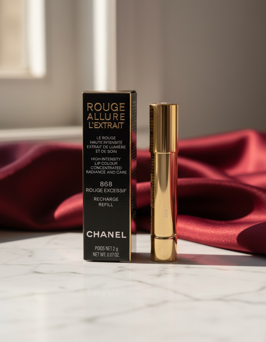 Chanel ROUGE ALLURE L'EXTRAIT lipstick refill #868 rouge excess 2 gr