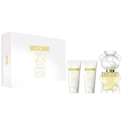 Moschino Toy 2 Geschenkset 50ml EDP + 50ml Body Lotion + 50ml Douchegel