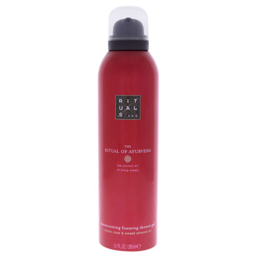 Rituals The Ritual Of Ayurveda Schuimende Douchegel 200ml - Indian Rose and Sweet Almond Oil