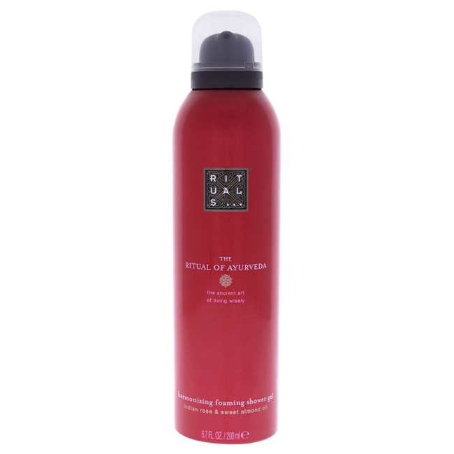 Rituals The Ritual Of Ayurveda Schuimende Douchegel 200ml - Indian Rose and Sweet Almond Oil