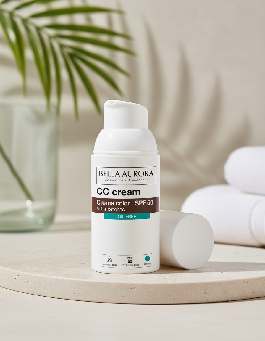 Bella Aurora CC CREAM anti-stain oil free SPF50 30 ml - Afbeelding 2