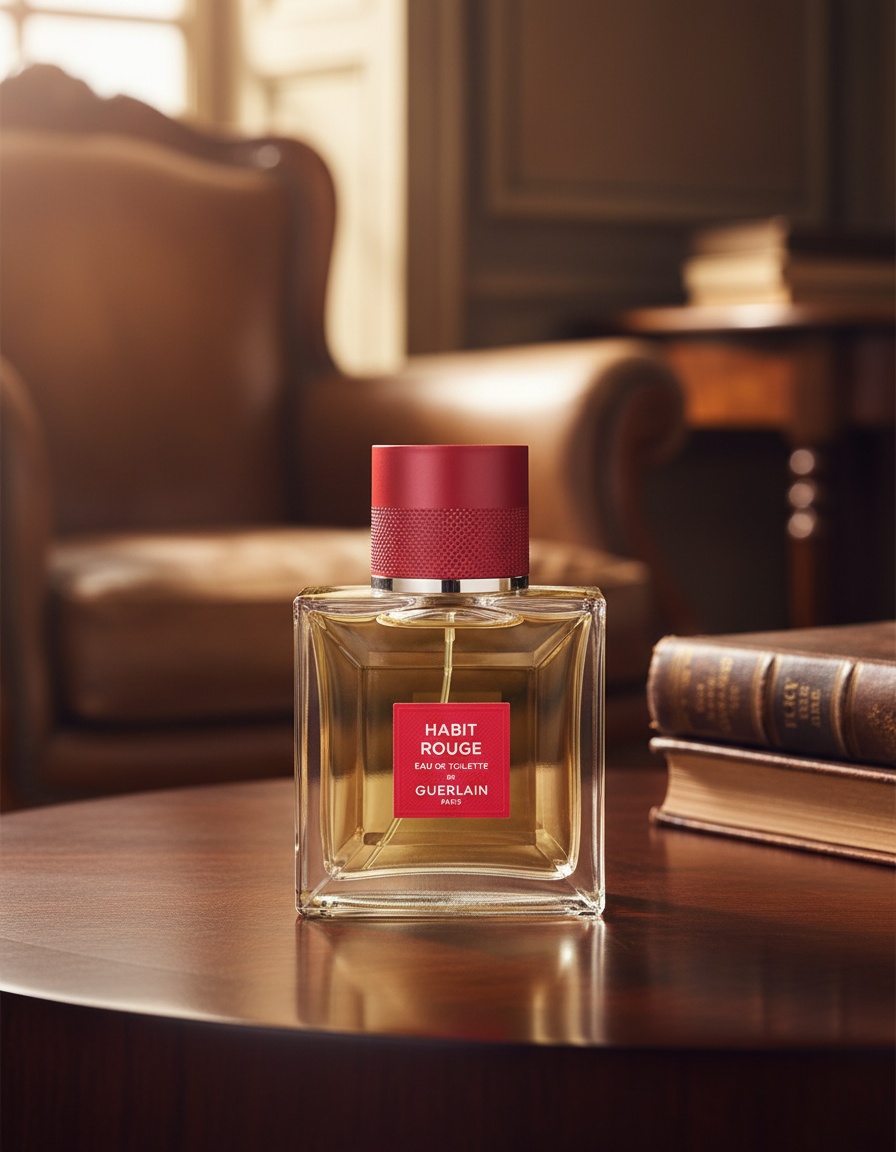 Guerlain HABIT ROUGE eau de toilette spray 50 ml