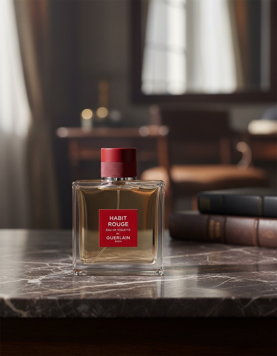 Guerlain HABIT ROUGE eau de toilette spray 100 ml