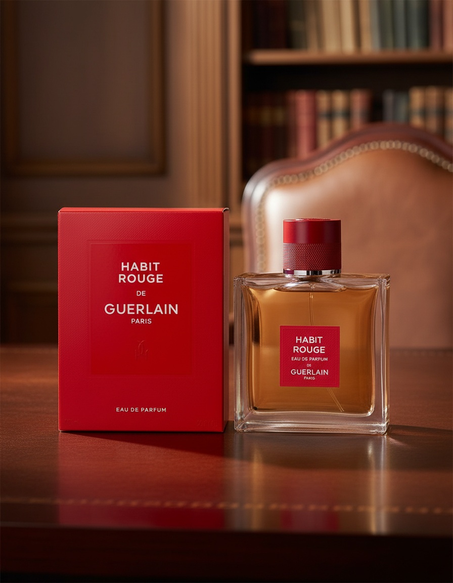 Guerlain HABIT ROUGE eau de parfum spray 100 ml