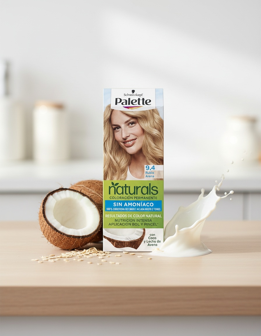 NATURAL PALETTE dye #9.4-sand blonde 1 u - Afbeelding 2