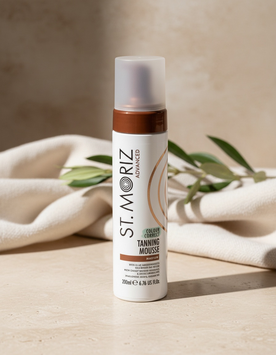 St. Moriz TANNING MOUSSE colour corrector #medium 200 ml - Afbeelding 2