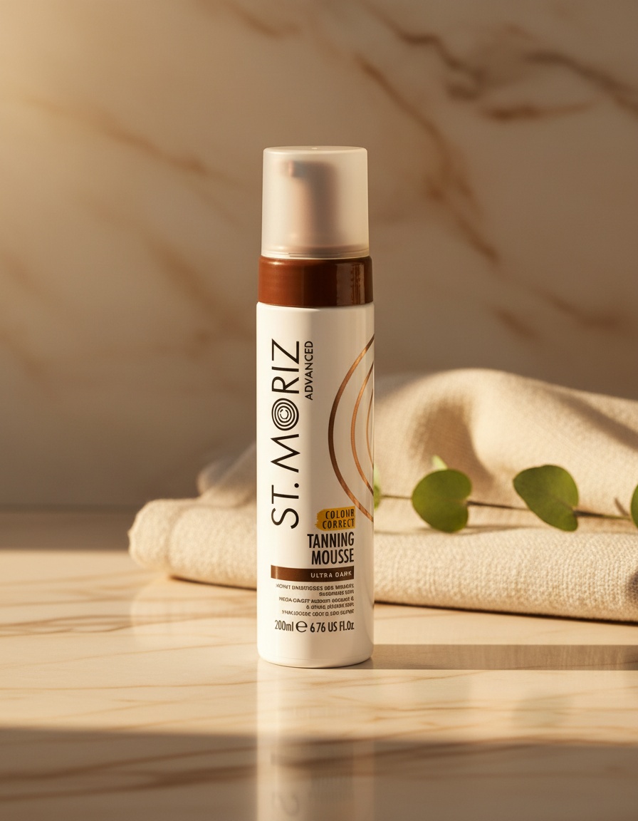 St. Moriz TANNING MOUSSE colour corrector #ultra dark 200 ml - Afbeelding 2
