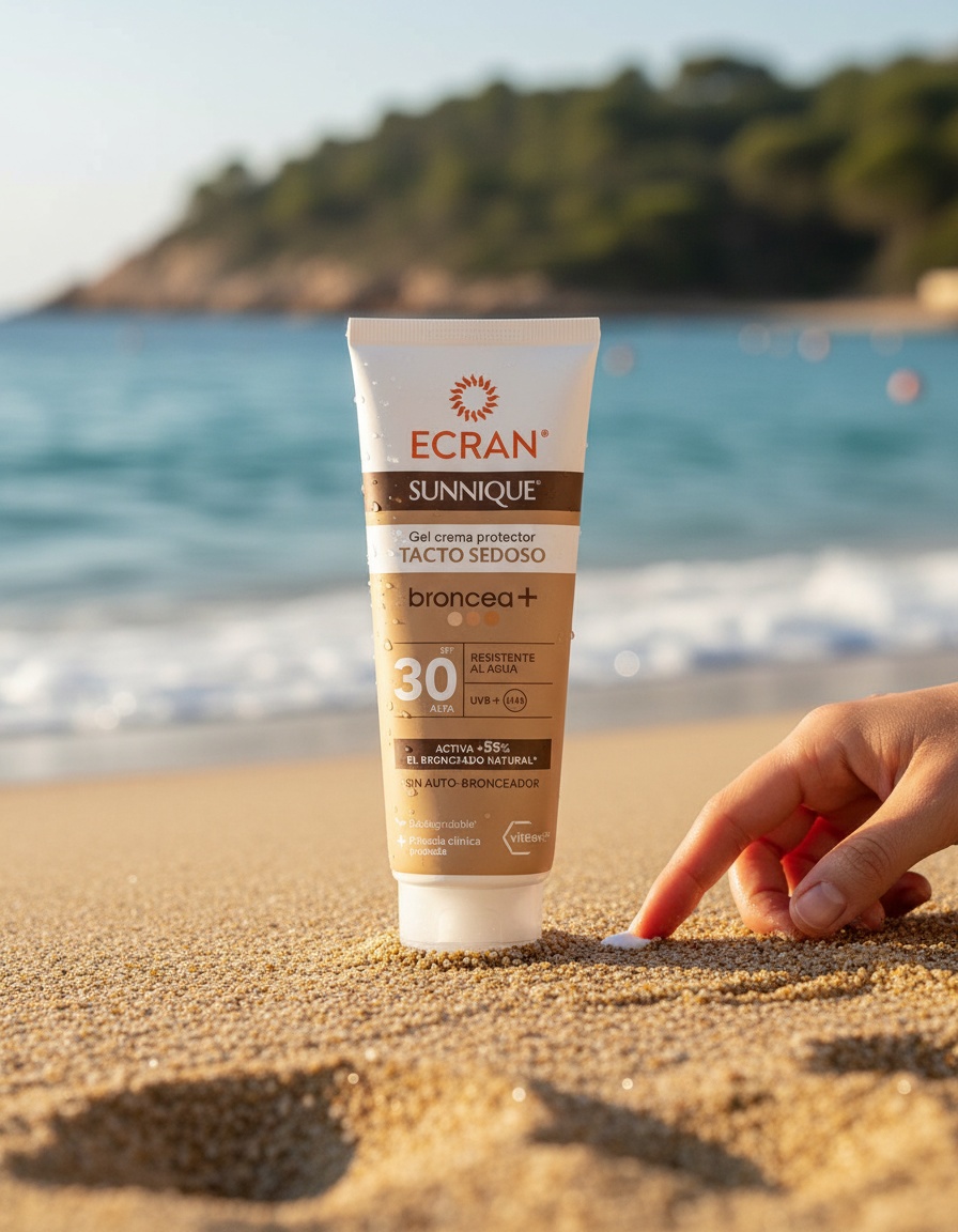 ECRAN SUNNIQUE BRONCEA+ gel-cream SPF 30 250 ml - Afbeelding 2