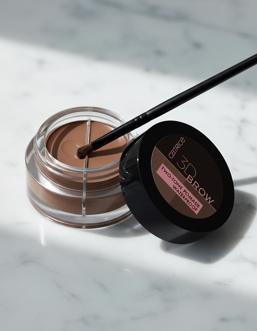 Catrice 3D BROW two-tone pomade WP #010-light to medium - Afbeelding 2