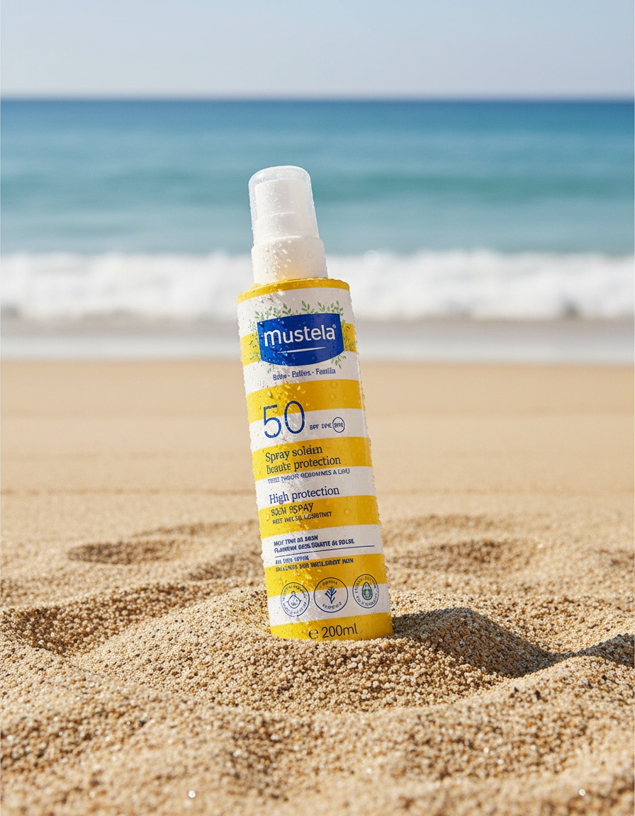 Mustela BABY-CHILD SUN high protection sun spray SPF50 200 ml - Afbeelding 2