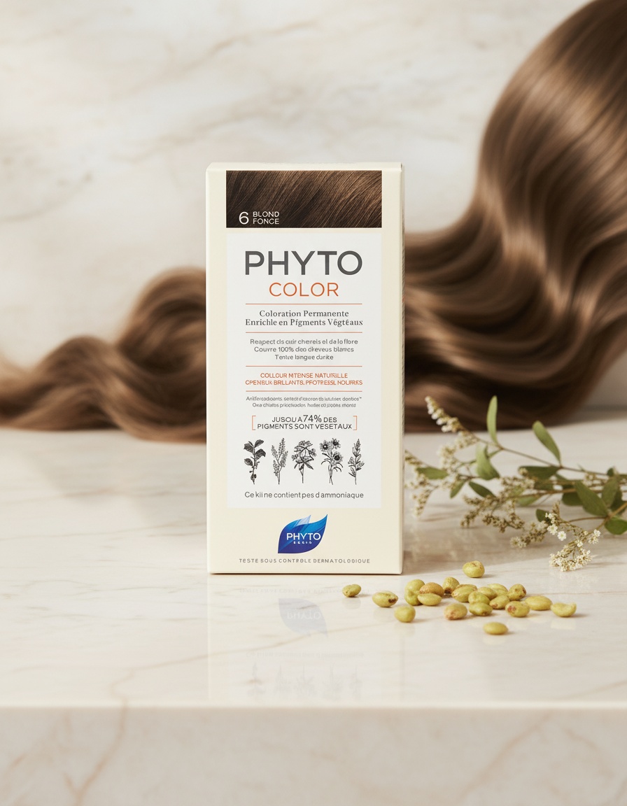 PHYTOCOLOR #6-rubio oscuro 4 u - Afbeelding 2