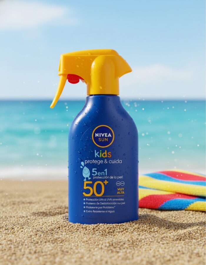 Nivea SUN KIDS PROTECTS & CARE SPF50 gun 270 ml - Afbeelding 2