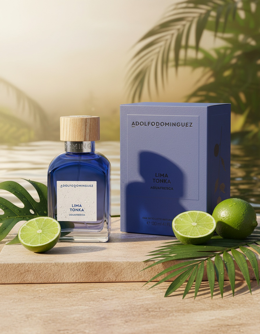 Adolfo Dominguez AGUA FRESCA LIMA TONKA eau de toilette spray 120 ml - Afbeelding 2