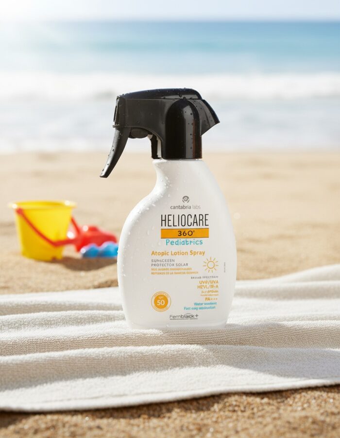 HELIOCARE 360° PEDIATRICS atopic SPF50 spray gun 250 ml - Afbeelding 2