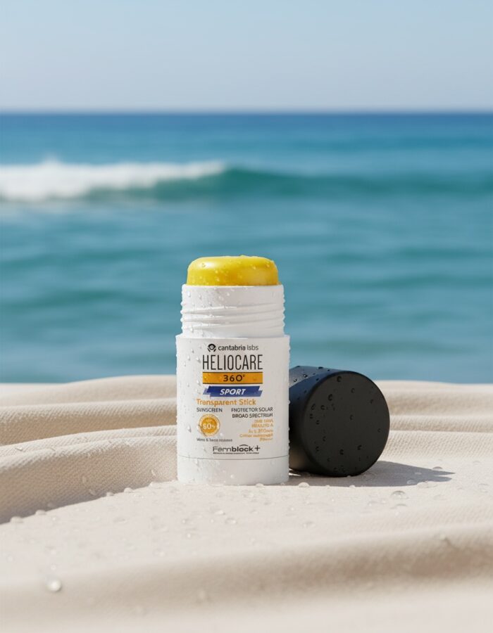 HELIOCARE 360° SPORT transparent sunscreen stick SPF50+ 25 gr - Afbeelding 2