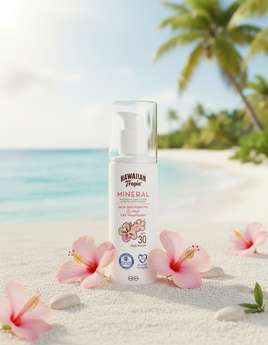 Hawaiian Tropic MINERAL protective sun lotion SPF30 100 ml - Afbeelding 2