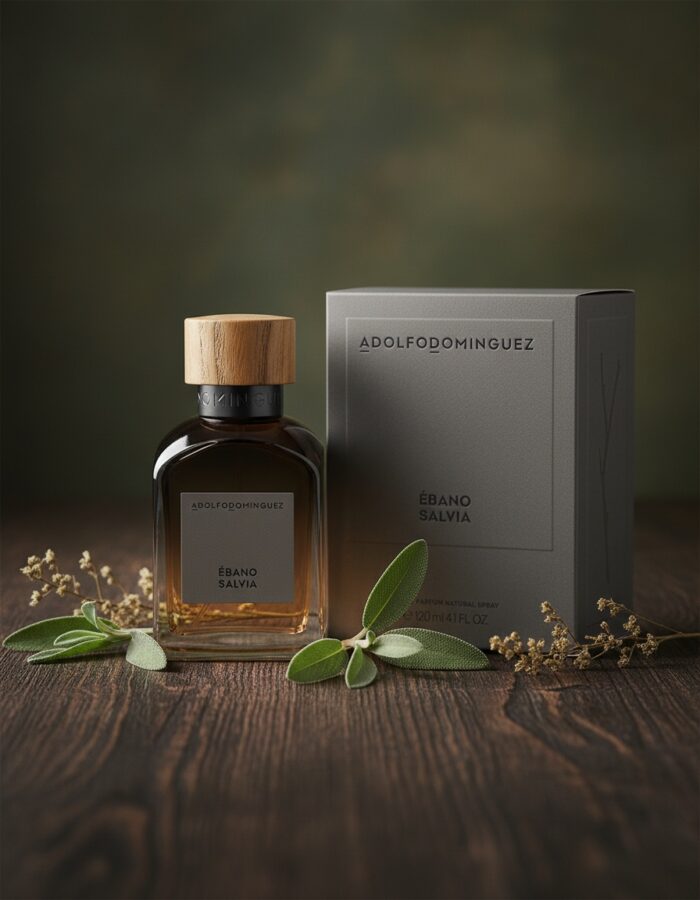 Adolfo Dominguez ÉBANO SALVIA eau de parfum spray 120 ml - Afbeelding 2