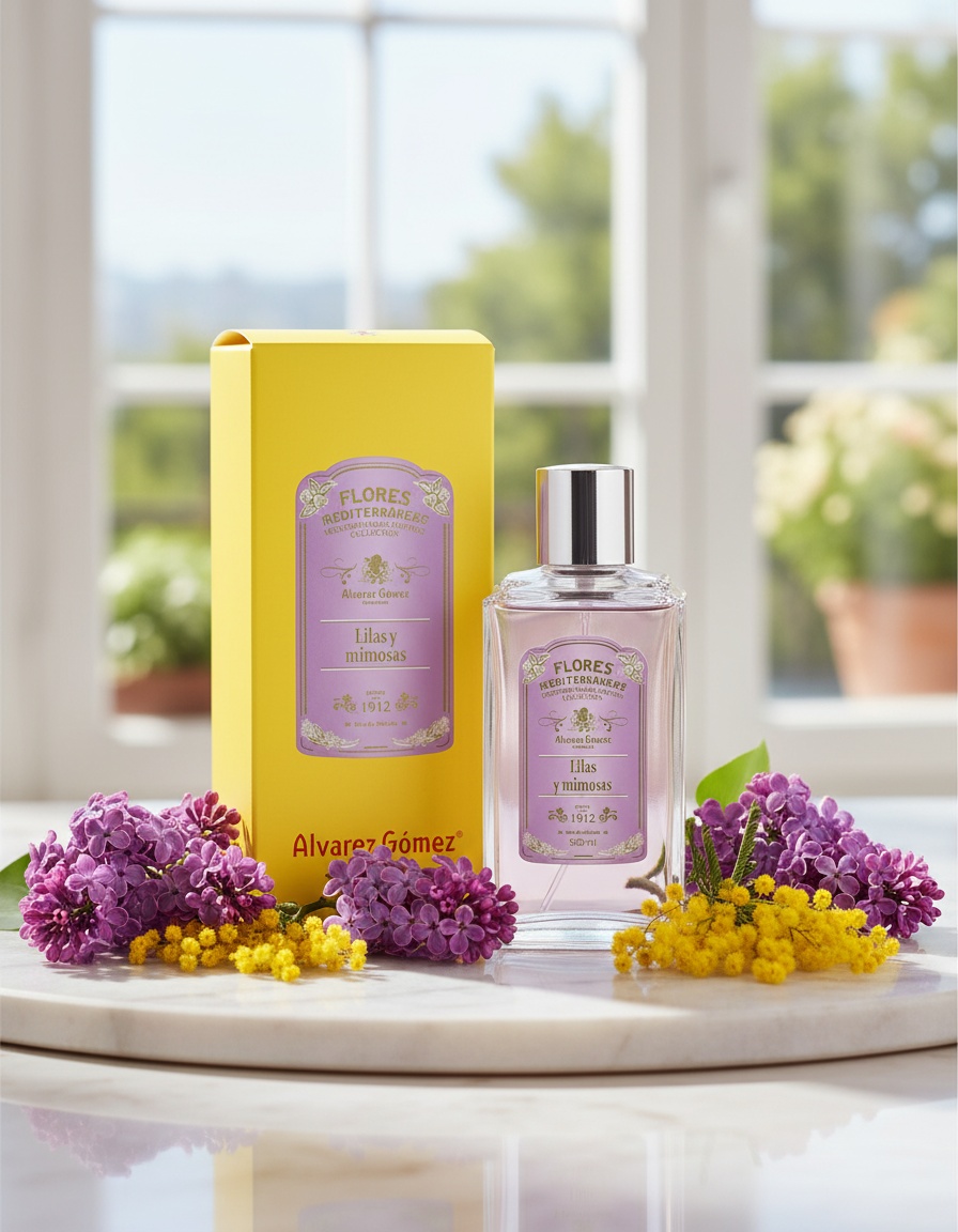 Alvarez Gomez MEDITERRANEAN FLOWERS lilacs and mimosas eau de toilette spray 150 ml - Afbeelding 2