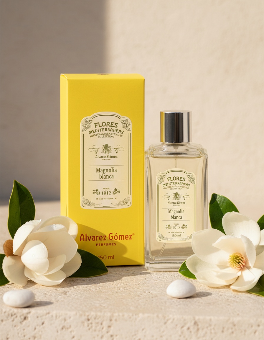 Alvarez Gomez FLORES MEDITERRANEAS magnolia blanca eau de toilette spray 150 ml - Afbeelding 2