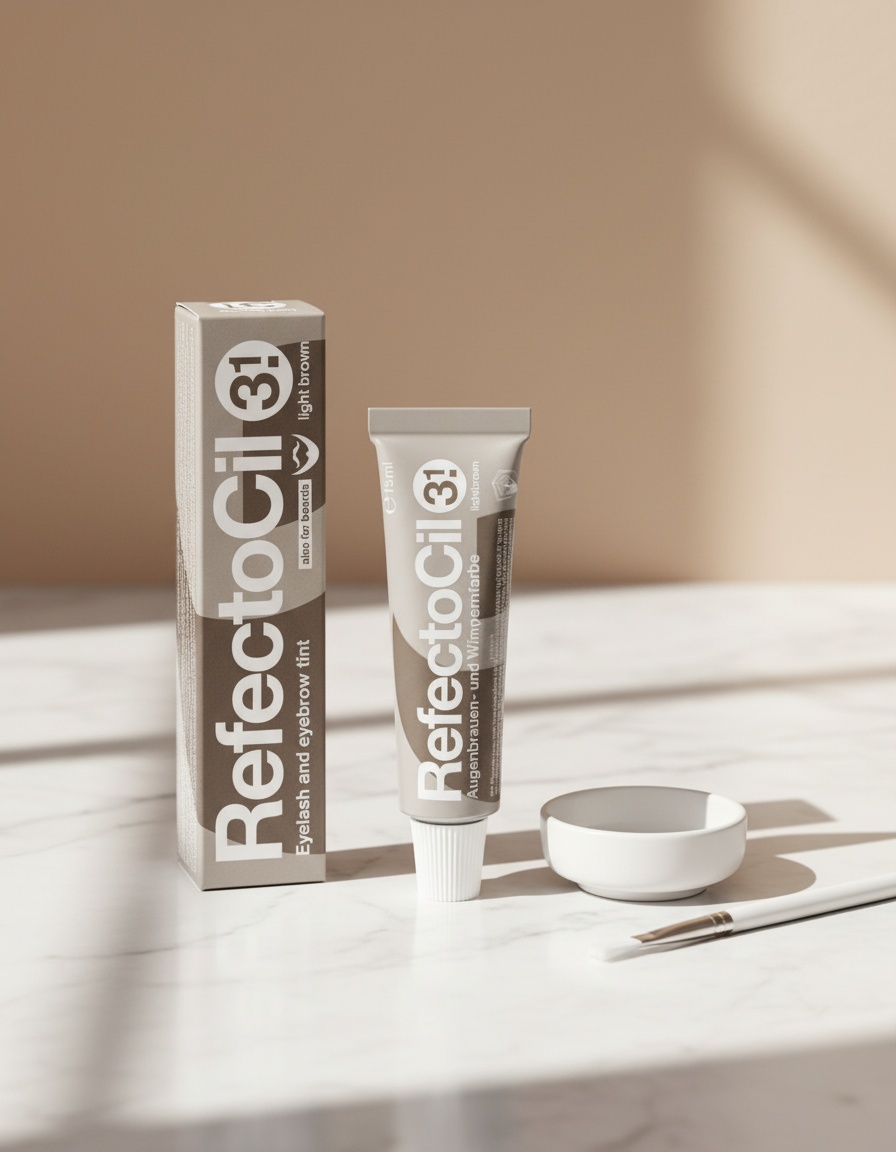 Refectocil EYELASH AND EYEBROW TINT #3.1-light brown 15 ml - Afbeelding 2