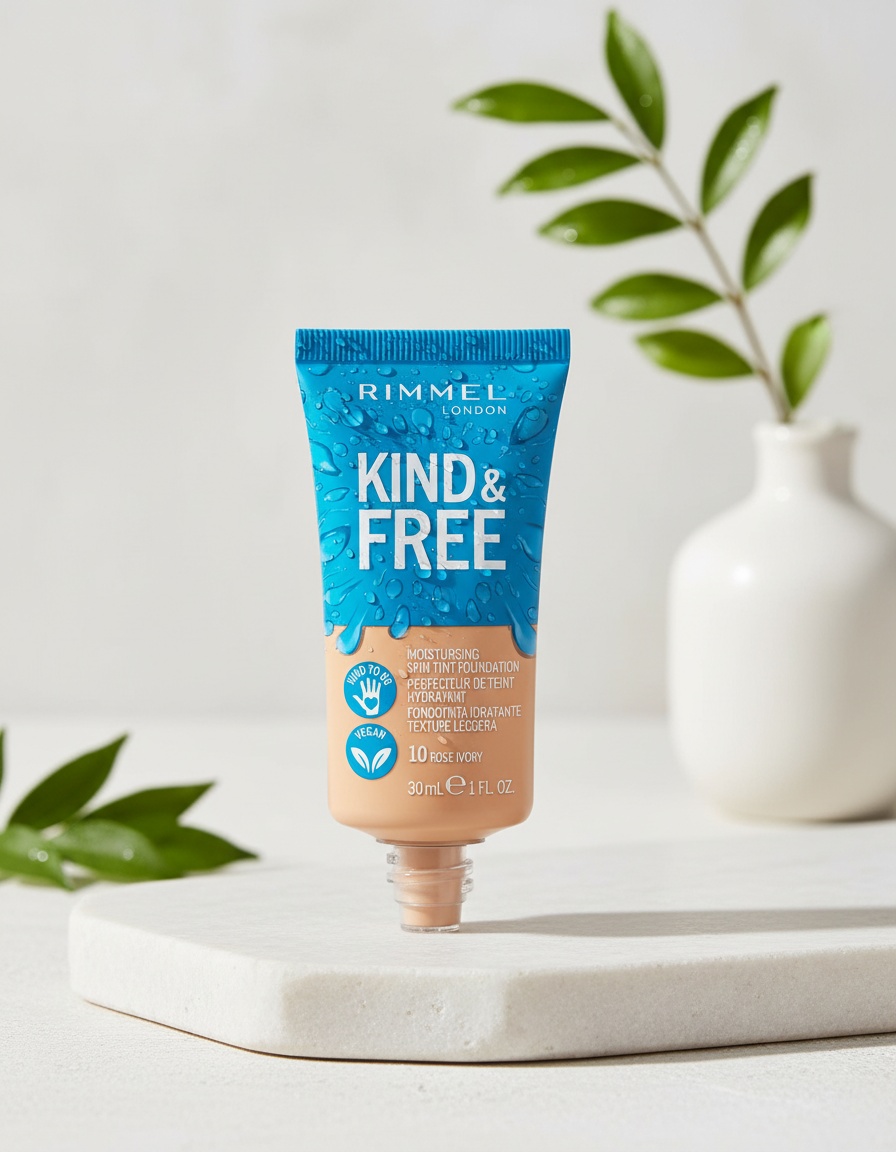 Rimmel London KIND & FREE skin tint foundation #10-rose ivory - Afbeelding 2