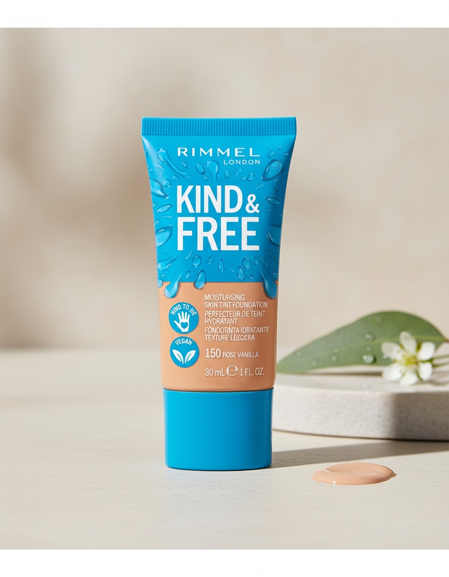 Rimmel London KIND & FREE skin tint foundation #150-rose vanilla - Afbeelding 2