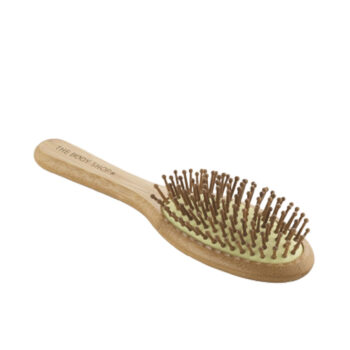 OVAL BAMBOO hair brush 1 u