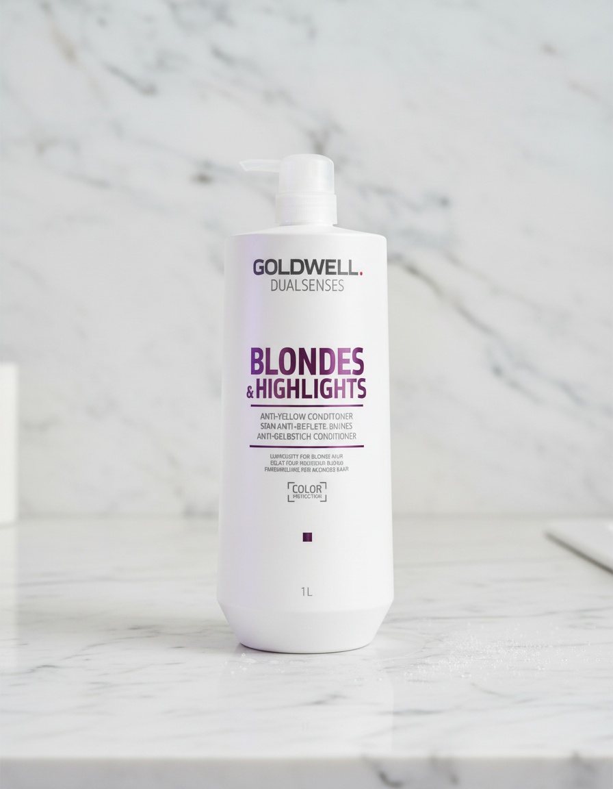 Goldwell BLONDES & HIGHLIGHTS anti-yellow conditioner 1000 ml - Afbeelding 2