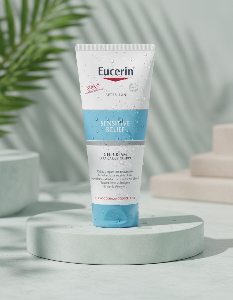 Eucerin SUN PROTECTION aftersun sensitive relief gel-crema 200 ml