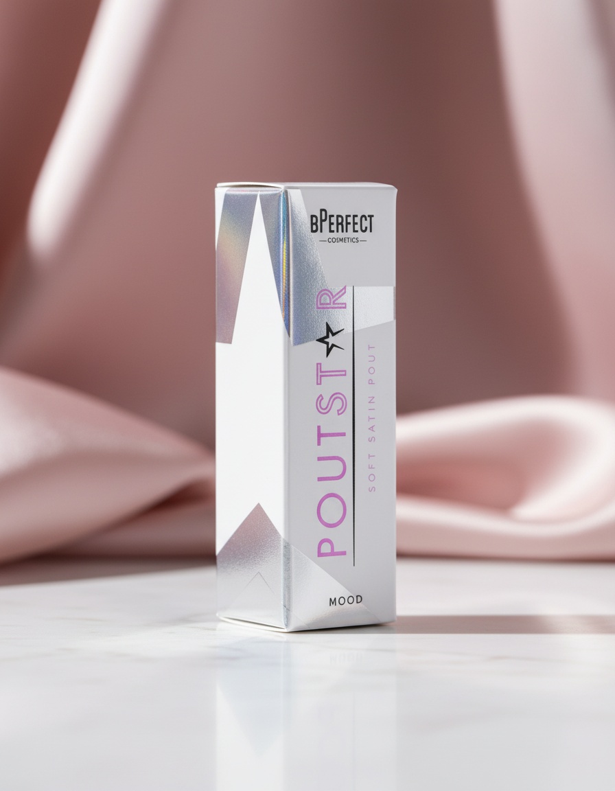 Bperfect Cosmetics POUTSTAR satin lipstick #first Kiss