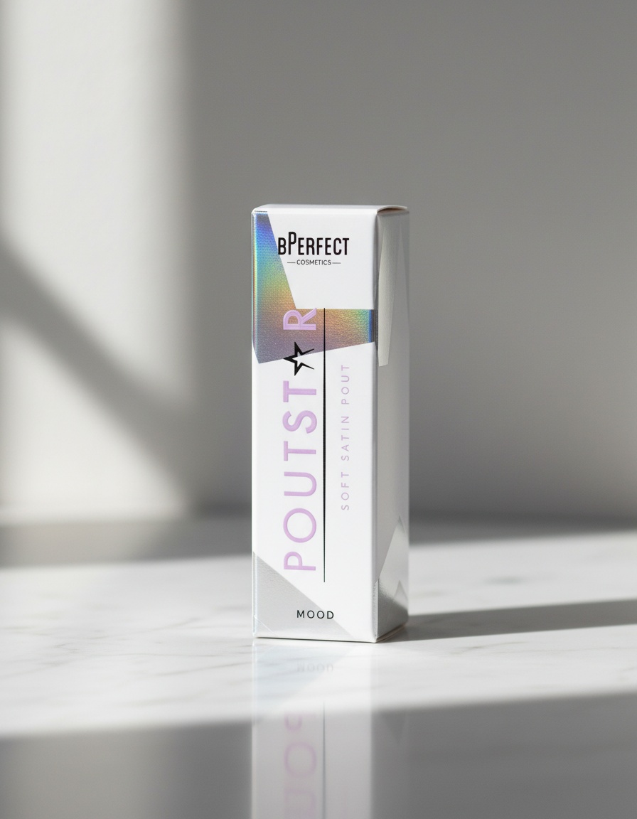 Bperfect Cosmetics POUTSTAR satin lipstick #stare