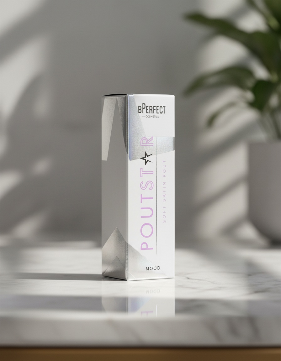 Bperfect Cosmetics POUTSTAR satin lipstick #plump