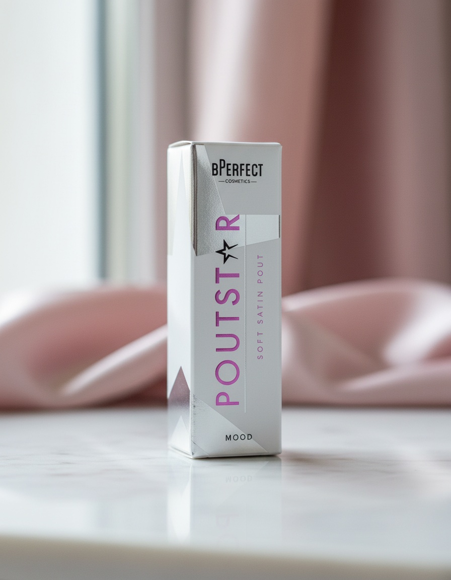 Bperfect Cosmetics POUTSTAR satin lipstick #power