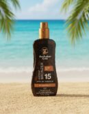 Australian Gold SUNSCREEN SPF15 spray gel with instant bronzer 237 ml