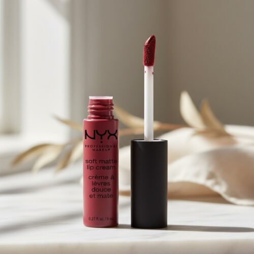 Nyx Professional Make Up SOFT MATTE lip cream #budapest 8 ml