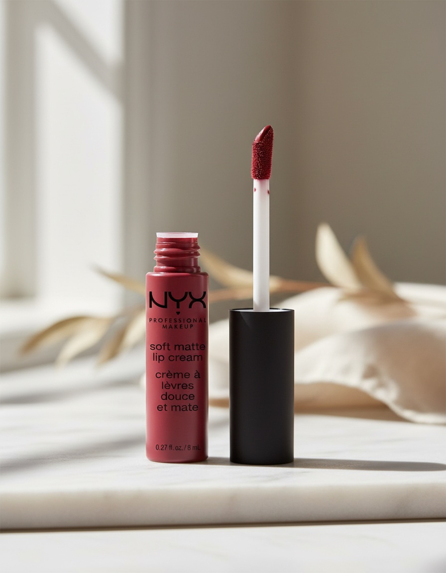 Nyx Professional Make Up SOFT MATTE lip cream #budapest 8 ml