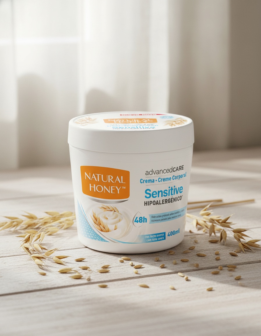 Natural Honey ADVANCEDCARE SENSITIVE crema corporal 400 ml - Afbeelding 2