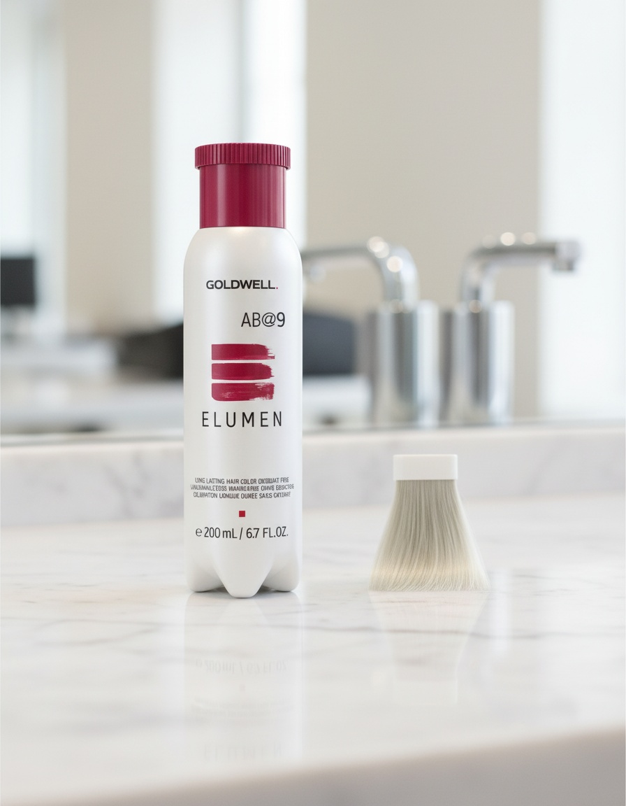 Goldwell ELUMEN long lasting hair color oxidant free #AB@9 200 ml - Afbeelding 2
