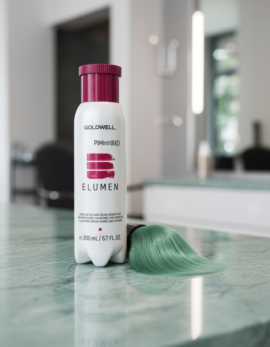 Goldwell ELUMEN long lasting hair color oxidant free #PlMint@10 200 ml - Afbeelding 2